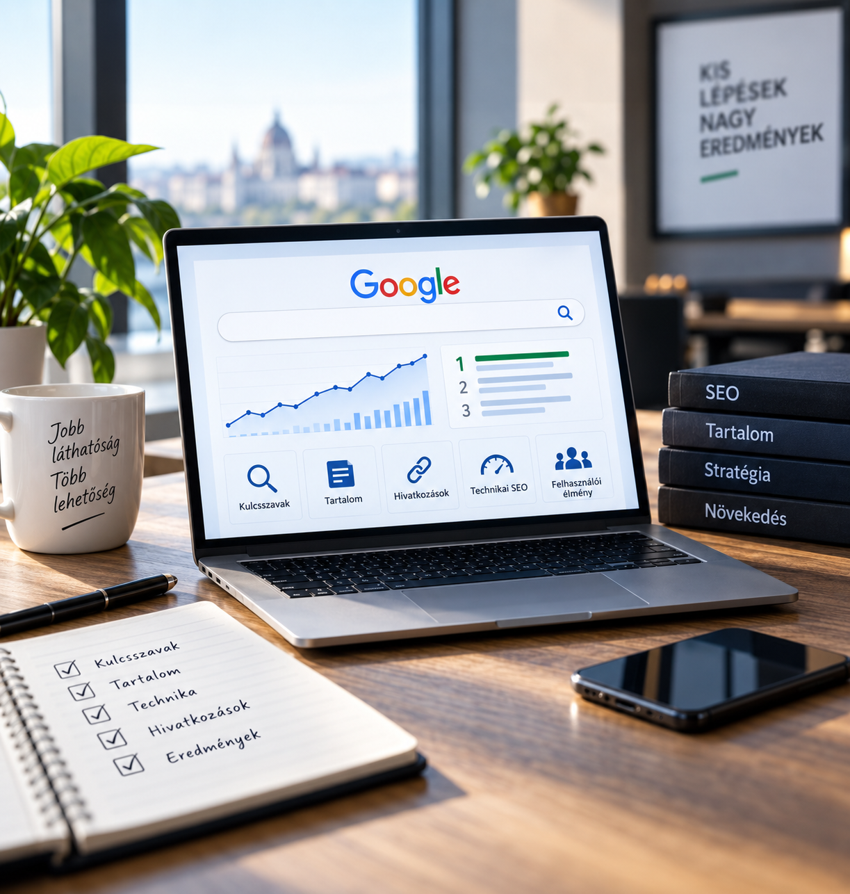 SEO alapok KKV-knak: hogyan kerülj előrébb a Google találatai között?